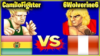 Street Fighter II': Champion Edition (CamiloFighter Vs. 6Wolverine6) [Bolivia Vs. Peru]