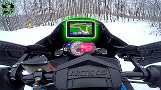 GPS On A Snowmobile? | Here's How I Mounted It!
