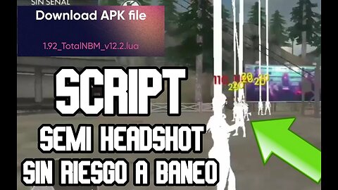 Nuevo SCRIPT sin RIESGO a BANEO de FF semi HEADSHOT Anti BLACKLIST