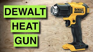 DEWALT® 20V MAX Cordless Heat Gun DCE530B Review