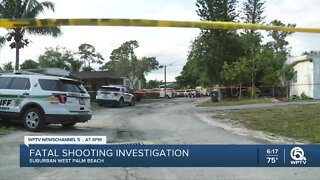 Suspect in custody, 1 dead at mobile home park near West Palm Beach