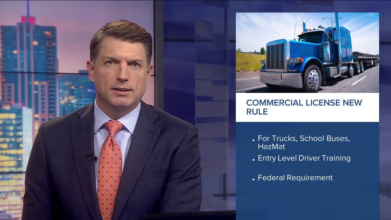 Commercial Driver Ruler New rules for commercial driver's licenses