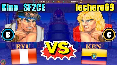 Street Fighter II': Champion Edition (Kino_SF2CE Vs. lechero69) [Peru Vs. Ecuador]