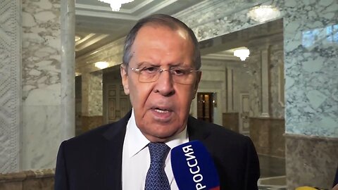 Sergey Lavrov - Americans are responsible for what these weapons have done - ENG SUB