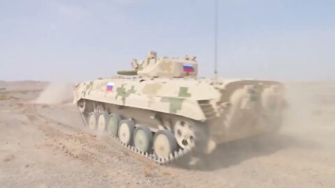 Russian IFV Crews - Participants Of Suvorov Attack Competition Hold Their First Training Session