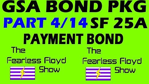 SF 25A PERFORMANCE BOND STANDARD FORM COMPLETION - PART 4/14