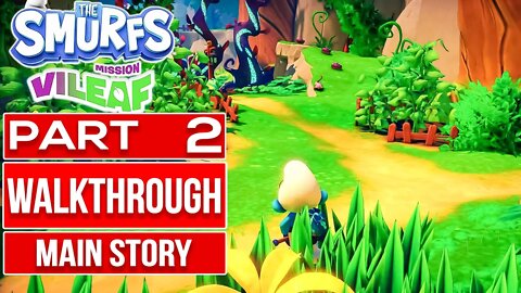 THE SMURFS MISSION VILEAF Gameplay Walkthrough (Main Story) PART 2 No Commentary