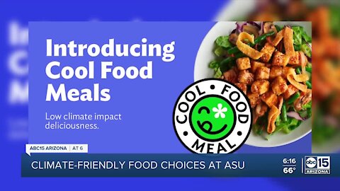 Arizona State University dining taking part in climate-friendly food program