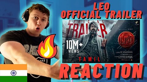 🇮🇳LEO - Official Trailer | Thalapathy Vijay | IRISH REACTION | Anirudh Ravichander