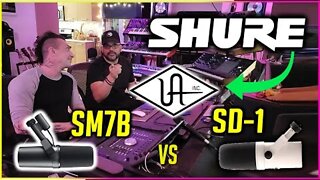 Is This A Knock Off? Universal Audio SD-1 vs Shure SM7B Microphones
