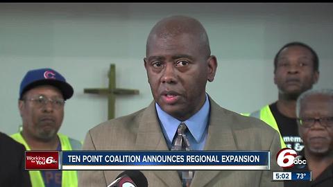 Indianapolis Ten Point Coalition to expand statewide, regionally