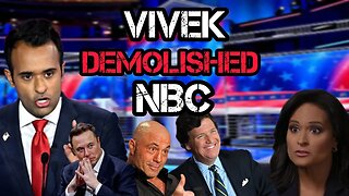 Vivek Ramaswamy DEMOLISHES NBC Hosts and Wins GOP Debate