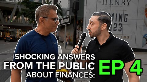 Shocking Answers From the Public About Finances