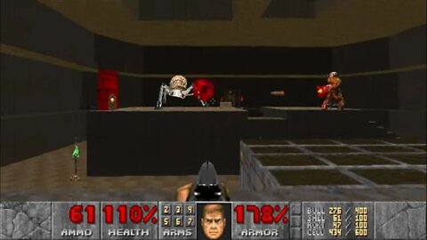 Doom 2: Hell on Earth (Ultra-Violence Plus 100%) - Map 20: Gotcha!