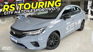 NOVO HONDA CITY TOURING HATCH 1.5 FLEX 2022 PACK RS DE CUSTOMIZAÇÃO, YOUTUBE E NETFLIX!