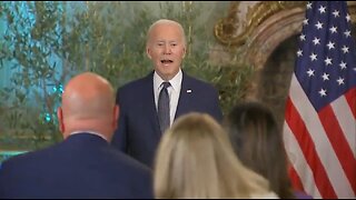 Biden Gets Mad At The Media Shouting Questions At Him