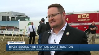 Bixby Begins Fire Station Construction