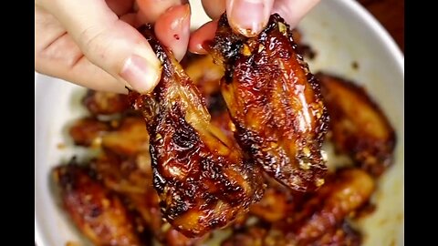 Hot honey butter garlic wings