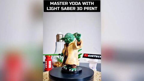 Yoda 3D Print #shorts #masteryoda #yoda #jedi #starwars