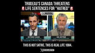 🚨 Trudeau’s Canada Threatens LIFE SENTENCES for “Hate” This is not satire. This is real