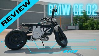 The Electrifying BMW CE 02 Scooter Experience