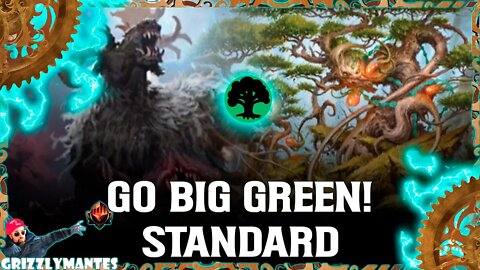 🟢🟢🟢GO BIG GREEN!🟢🟢🟢|| Streets of New Capenna || [MTG Arena] Bo1 Mono Green Snow Aggro Standard Deck