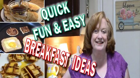 HOW TO MAKE 3 FUN & EASY BREAKFAST RECIPES | #stayhome and cook #withme