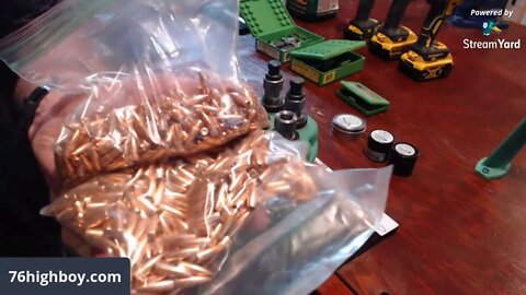 V1-Live Stream: 223 Rem, Redding T7 Turret, Bob's Bullets, Sizing the cartridge Case