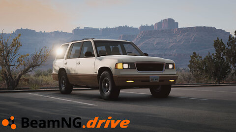 BeamNG.drive | Off-roading in Utah with Gavril Roamer V8 4WD XT