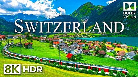 Switzerland 8K ULTRA HD HDR - Heaven of Earth -60 FPS-