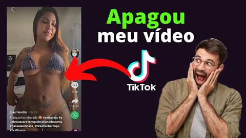 [REVOLTANTE!] O banimento injusto do meu vídeo no tiktok