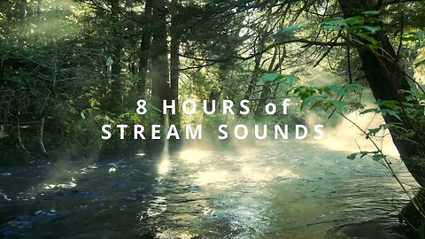 Stream Sounds for Sleep