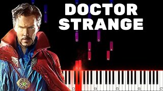 Doctor Strange Theme Music - Piano Tutorial + Trailler