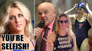 WOKE Democrat politician SLAMS girls who don't want TRANSGENDERS in their sport! Calls them SELFISH!