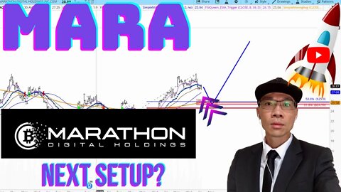 Marathon Digital Holdings $MARA - Potential Support at ~$25.50. Be Patient and Wait for Pullback 🚀🚀