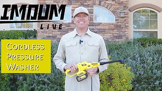 Imoumlive 21 Volt Pressure Washer