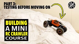 Building a New Indoor Crawler Course Part 3: TESTING