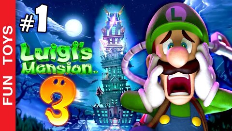 Luigi's Mansion 3 #1 - Tudo parecia perfeito, mas algo SINISTRO estava para acontecer! 😱😱😱