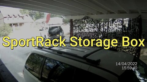 Storagebox Install - SportRack onto Mazda Mini Van