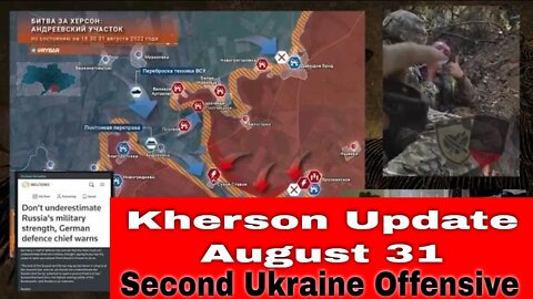 Kherson Map & Analysis, the Southern Front. Ukraine Russia War