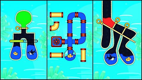 Save The Fish / Pull The Pin | Updated Level Save Game Pull The Pin Android - iOS Game/ Mind Gaming