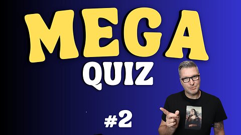 100 QUESTION MEGA QUIZ #2 | The best 100 general knowledge ultimate trivia questions with answers