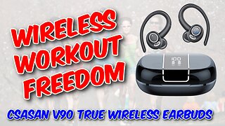 Csasan V90 TRUE Wireless Earbuds Review