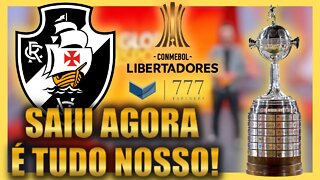 🚨💥ÓTIMA NOTÍCIA 🚨💥CAMPEÃO DO CONTINENTE! ÚLTIMAS NOTÍCIAS DO VASCO