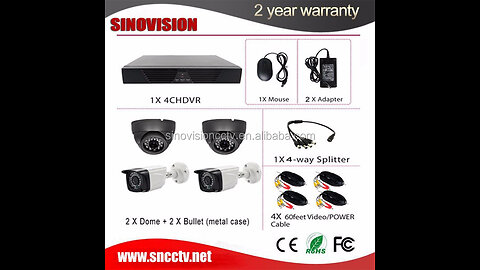 CNDST CCTV 13 Hd Mini Bullet Pinhole Security Camera with Clip Bracket 1200tvl 120degree Wide...