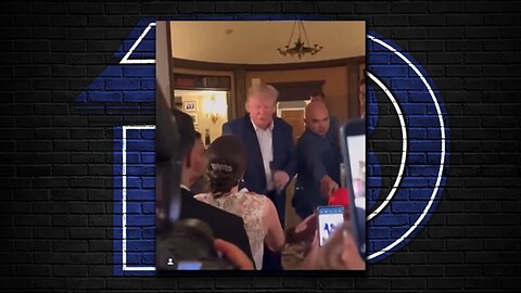Trump Frustrates The Left Like A Boss As He Crashes A Wedding Hours After Court