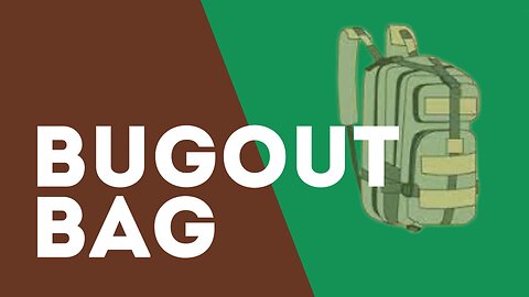 bug out bag what do l have