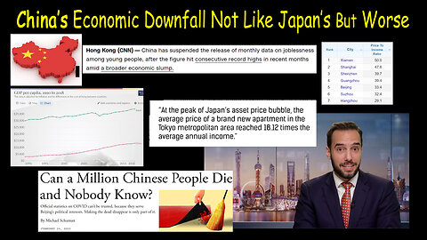 China’s Economic Downfall Not Like Japan’s But Worse