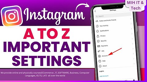Instagram A to Z Important Settings & Hidden Features.😮 Amazing 😍 settings