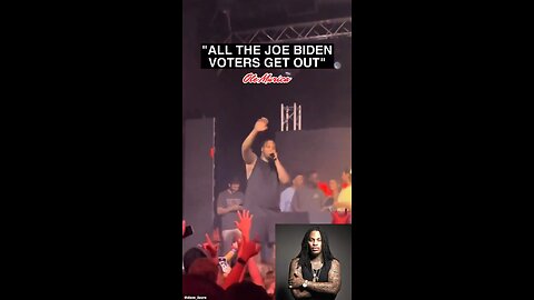 rapper Waka Flocka Flame is getting praise and backlash after ejecting Biden fans from his show.